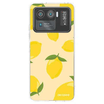 Picasee silikonowe przeźroczyste etui na Xiaomi Mi 11 Ultra - Limoncella