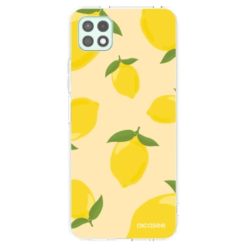 Picasee silikonowe przeźroczyste etui na Samsung Galaxy A22 A226B 5G - Limoncella