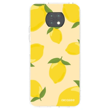 Picasee silikonowe przeźroczyste etui na Xiaomi Redmi Note 9T - Limoncella