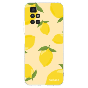 Picasee silikonowe przeźroczyste etui na Xiaomi Redmi 10 - Limoncella