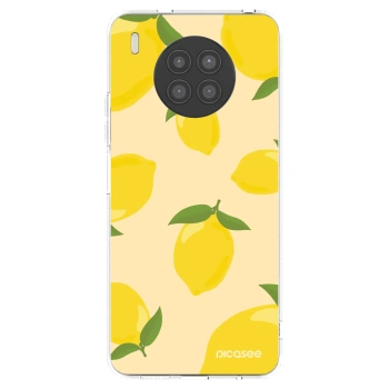 Picasee silikonowe przeźroczyste etui na Huawei Nova 8i - Limoncella