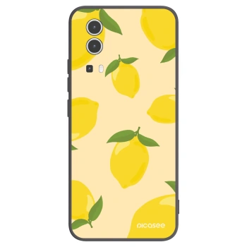 Picasee silikonowe czarne etui na Vivo Y72 5G - Limoncella