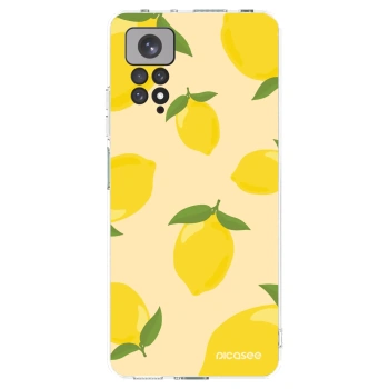 Picasee silikonowe przeźroczyste etui na Xiaomi Redmi Note 11S 4G - Limoncella