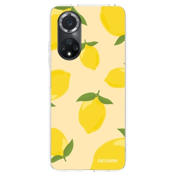Picasee silikonowe przeźroczyste etui na Huawei Nova 9 SE - Limoncella