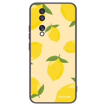 Picasee silikonowe czarne etui na Honor 70 - Limoncella