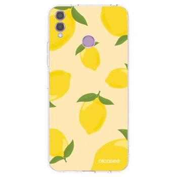 Picasee silikonowe przeźroczyste etui na Honor 8X - Limoncella