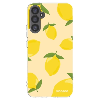 Picasee silikonowe przeźroczyste etui na Samsung Galaxy A34 5G A346B - Limoncella