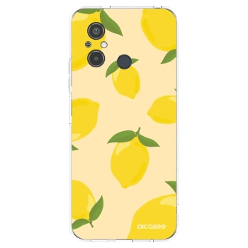 Picasee silikonowe przeźroczyste etui na Xiaomi Redmi 12C - Limoncella