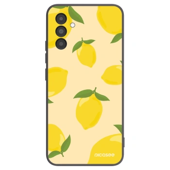 Picasee silikonowe czarne etui na Samsung Galaxy A04s A047F - Limoncella
