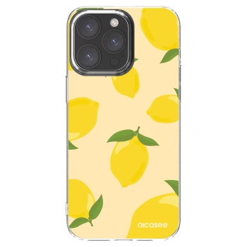 Picasee silikonowe przeźroczyste etui na Apple iPhone 15 Pro Max - Limoncella