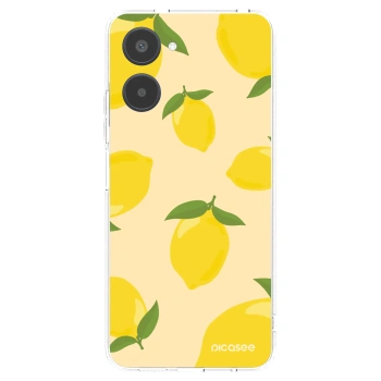 Picasee silikonowe przeźroczyste etui na Realme 10 4G - Limoncella