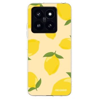 Picasee silikonowe przeźroczyste etui na Xiaomi 14 Pro - Limoncella