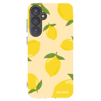 Picasee silikonowe przeźroczyste etui na Samsung Galaxy S23 FE S711B - Limoncella