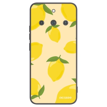 Picasee silikonowe czarne etui na Realme 11 Pro+ - Limoncella