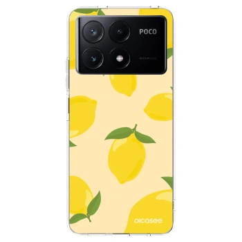 Picasee silikonowe przeźroczyste etui na Xiaomi Poco X6 Pro - Limoncella