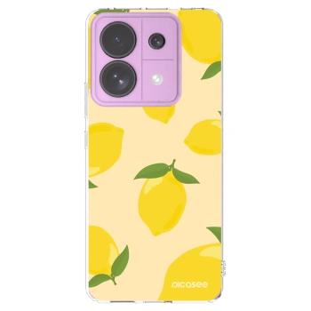 Picasee silikonowe przeźroczyste etui na Xiaomi Redmi Note 13 Pro 5G - Limoncella