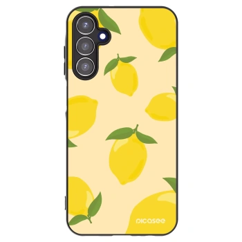Picasee silikonowe czarne etui na Samsung Galaxy A15 A155F 4G - Limoncella