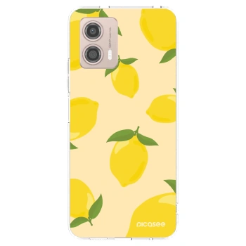 Picasee silikonowe przeźroczyste etui na Motorola Moto G53 5G - Limoncella