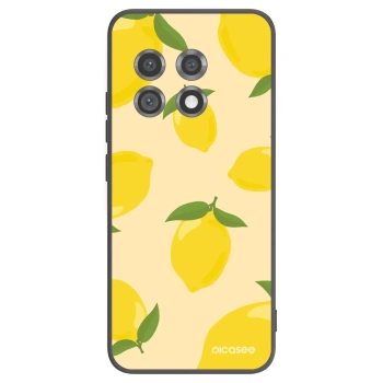 Picasee silikonowe czarne etui na OnePlus 11 5G - Limoncella