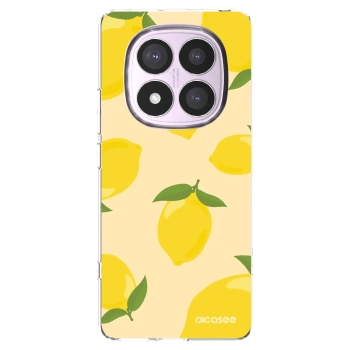 Picasee silikonowe przeźroczyste etui na Xiaomi Redmi Note 14 Pro 5G - Limoncella
