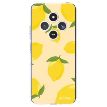Picasee silikonowe przeźroczyste etui na Xiaomi Redmi 14C - Limoncella