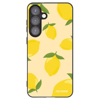 Picasee silikonowe czarne etui na Samsung Galaxy S25+ 5G - Limoncella