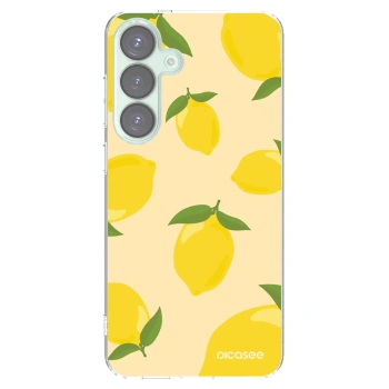 Picasee silikonowe przeźroczyste etui na Samsung Galaxy S25+ 5G - Limoncella