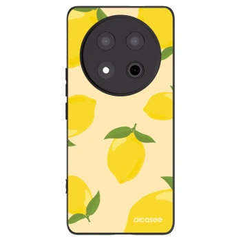 Picasee silikonowe czarne etui na Honor Magic7 Lite 5G - Limoncella