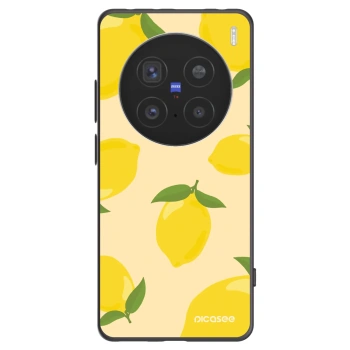 Picasee silikonowe czarne etui na Vivo X200 Pro - Limoncella