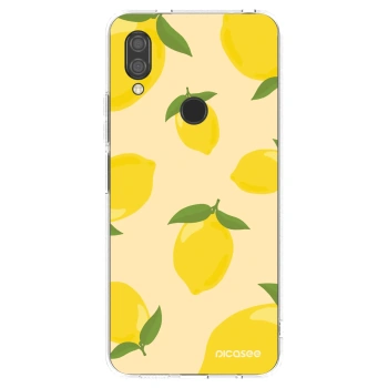 Picasee silikonowe przeźroczyste etui na Xiaomi Redmi 7 - Limoncella