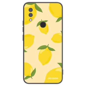 Picasee silikonowe czarne etui na Xiaomi Redmi 7 - Limoncella
