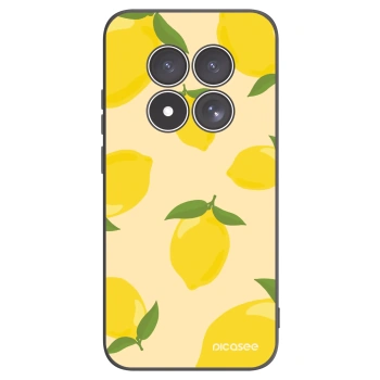 Picasee silikonowe czarne etui na Xiaomi Redmi Note 15 Pro 5G - Limoncella