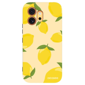 Picasee silikonowe czarne etui na Honor 600 - Limoncella