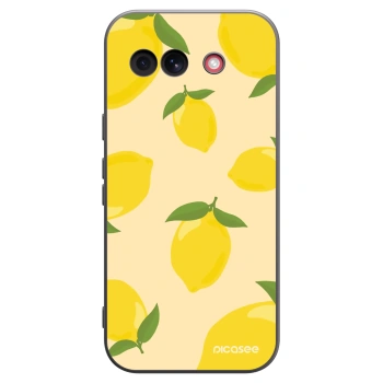 Picasee silikonowe czarne etui na Google Pixel 10a - Limoncella