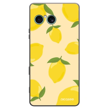 Picasee silikonowe czarne etui na Sony Xperia 10 VII - Limoncella
