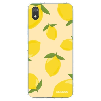 Picasee silikonowe przeźroczyste etui na Xiaomi Redmi 7A - Limoncella