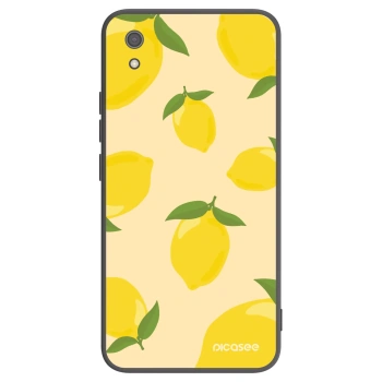 Picasee silikonowe czarne etui na Xiaomi Redmi 7A - Limoncella