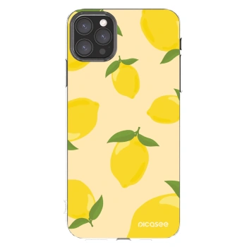 Picasee silikonowe przeźroczyste etui na Apple iPhone 11 Pro Max - Limoncella