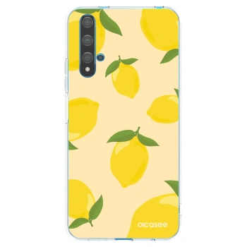Picasee silikonowe przeźroczyste etui na Huawei Nova 5T - Limoncella