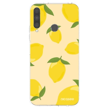 Picasee silikonowe przeźroczyste etui na Huawei P40 Lite E - Limoncella