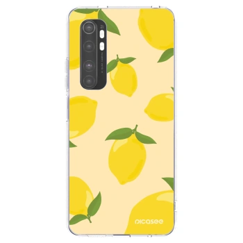 Picasee silikonowe przeźroczyste etui na Xiaomi Mi Note 10 Lite - Limoncella