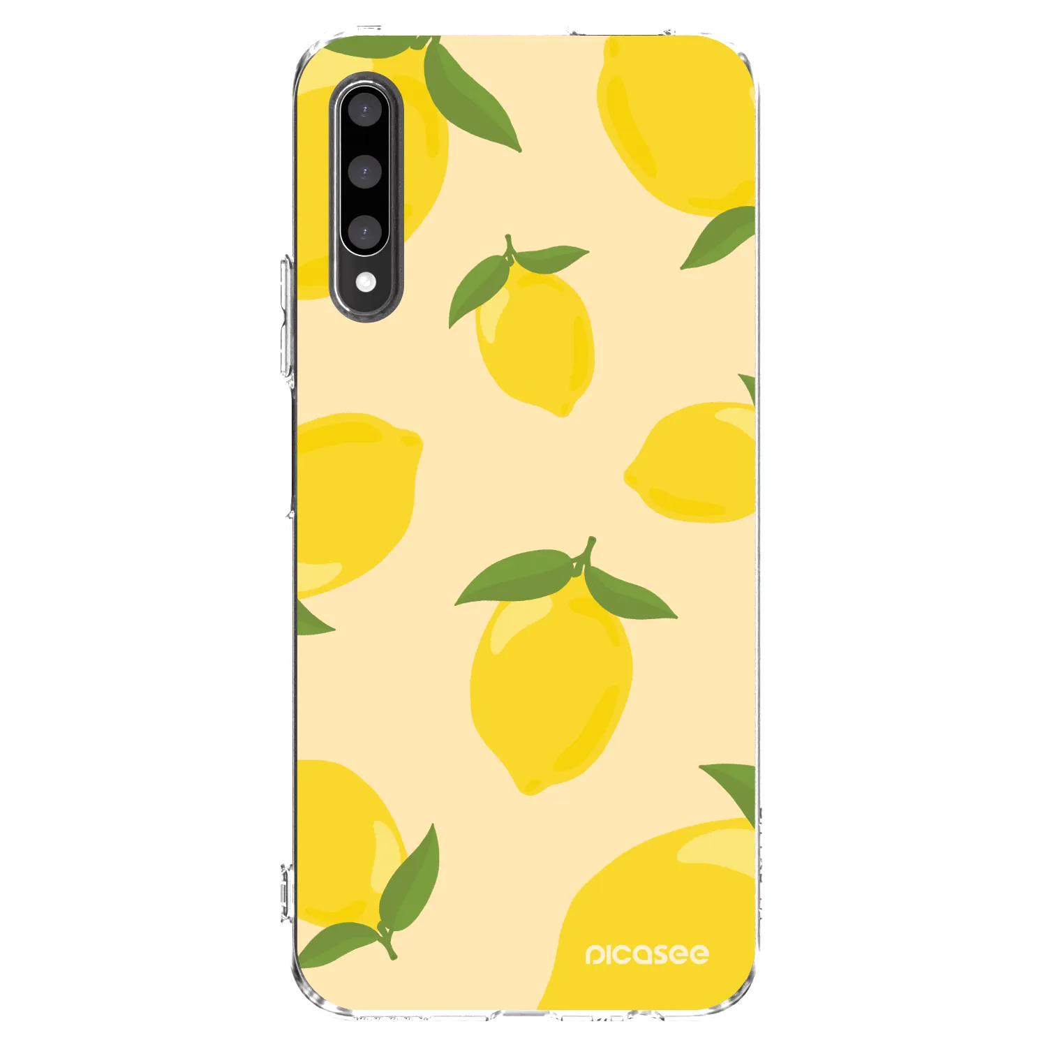 Picasee silikonowe przeźroczyste etui na Honor 9X Pro - Limoncella