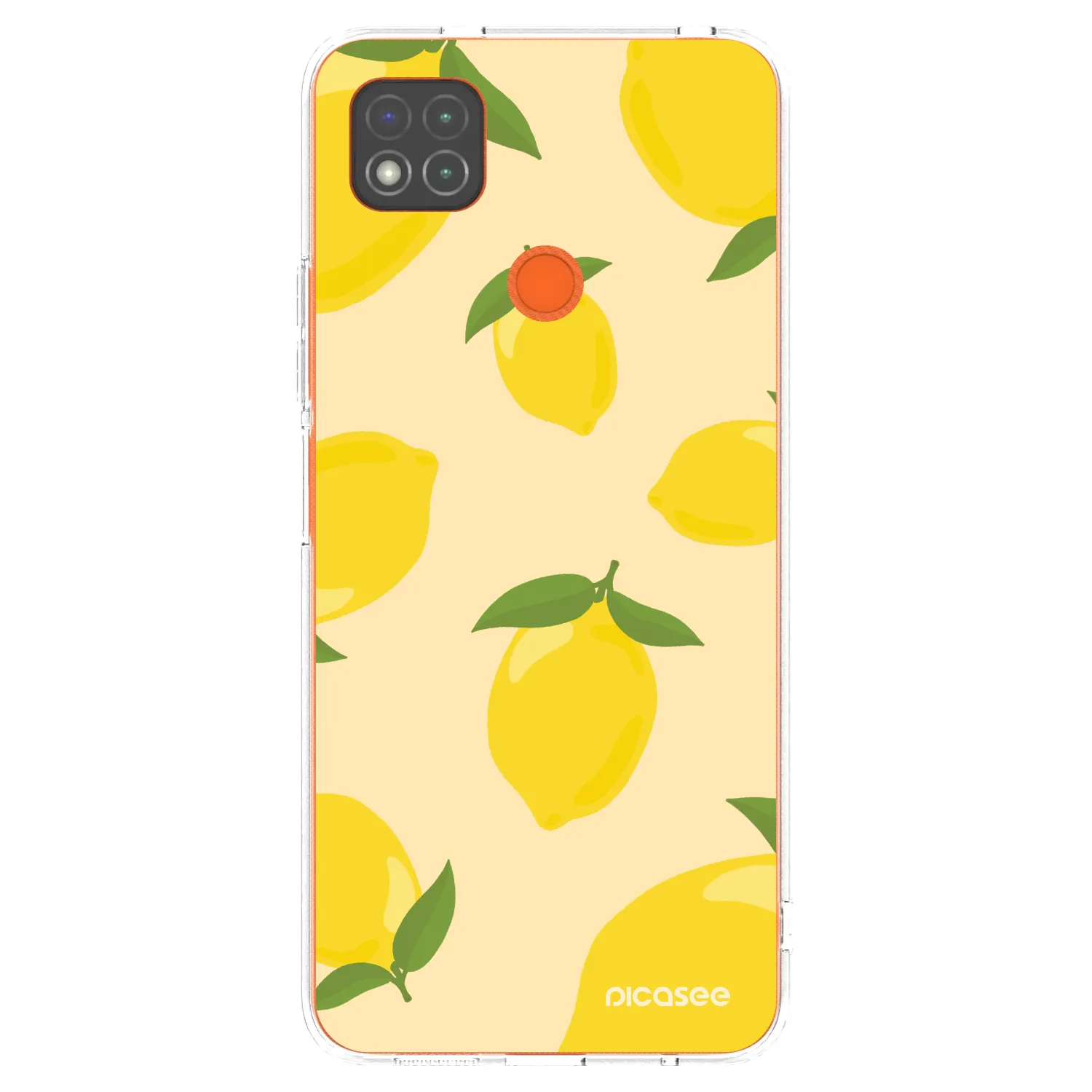 Picasee silikonowe przeźroczyste etui na Xiaomi Redmi 9C - Limoncella