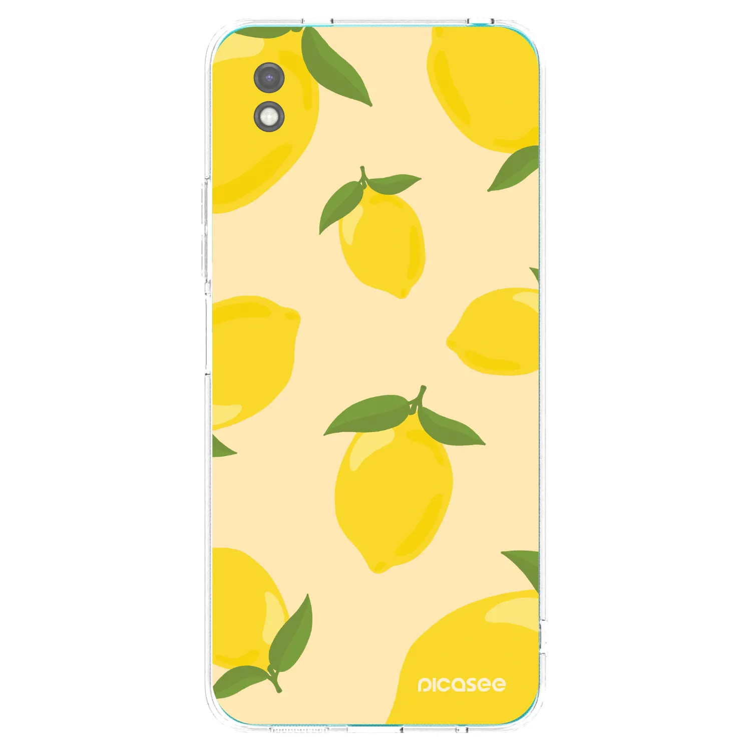 Picasee silikonowe czarne etui na Xiaomi Redmi 9A - Limoncella