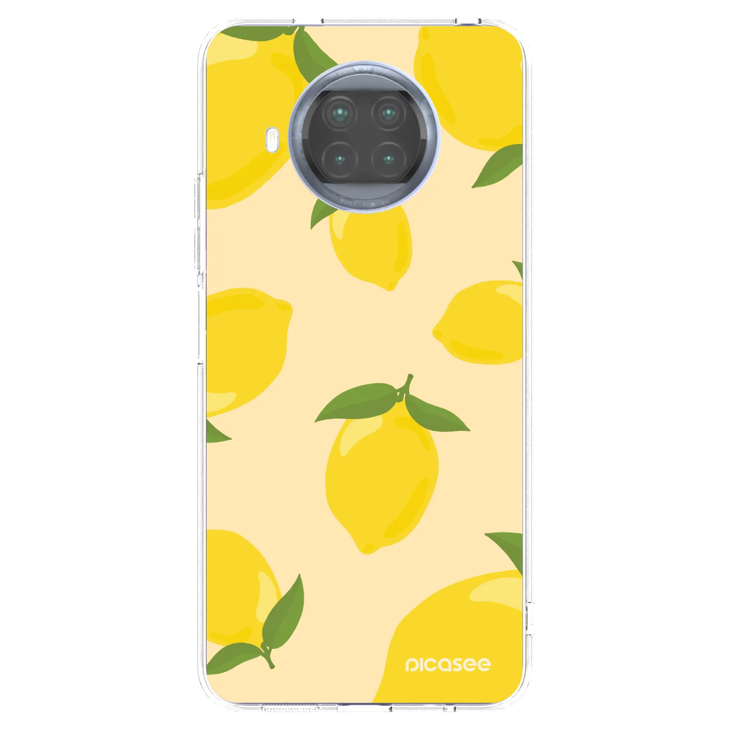 Picasee silikonowe przeźroczyste etui na Xiaomi Mi 10T Lite - Limoncella