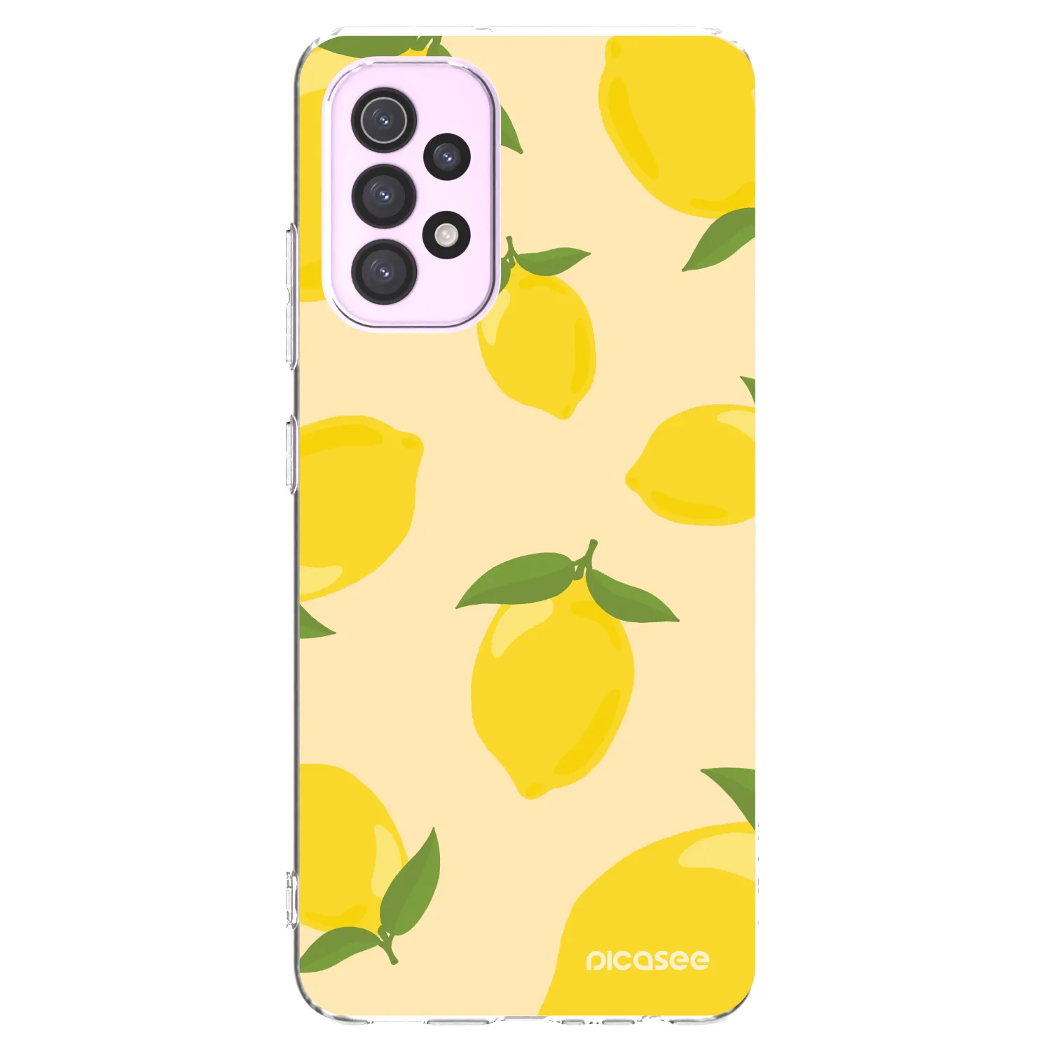 Picasee silikonowe przeźroczyste etui na Samsung Galaxy A32 5G A326B - Limoncella