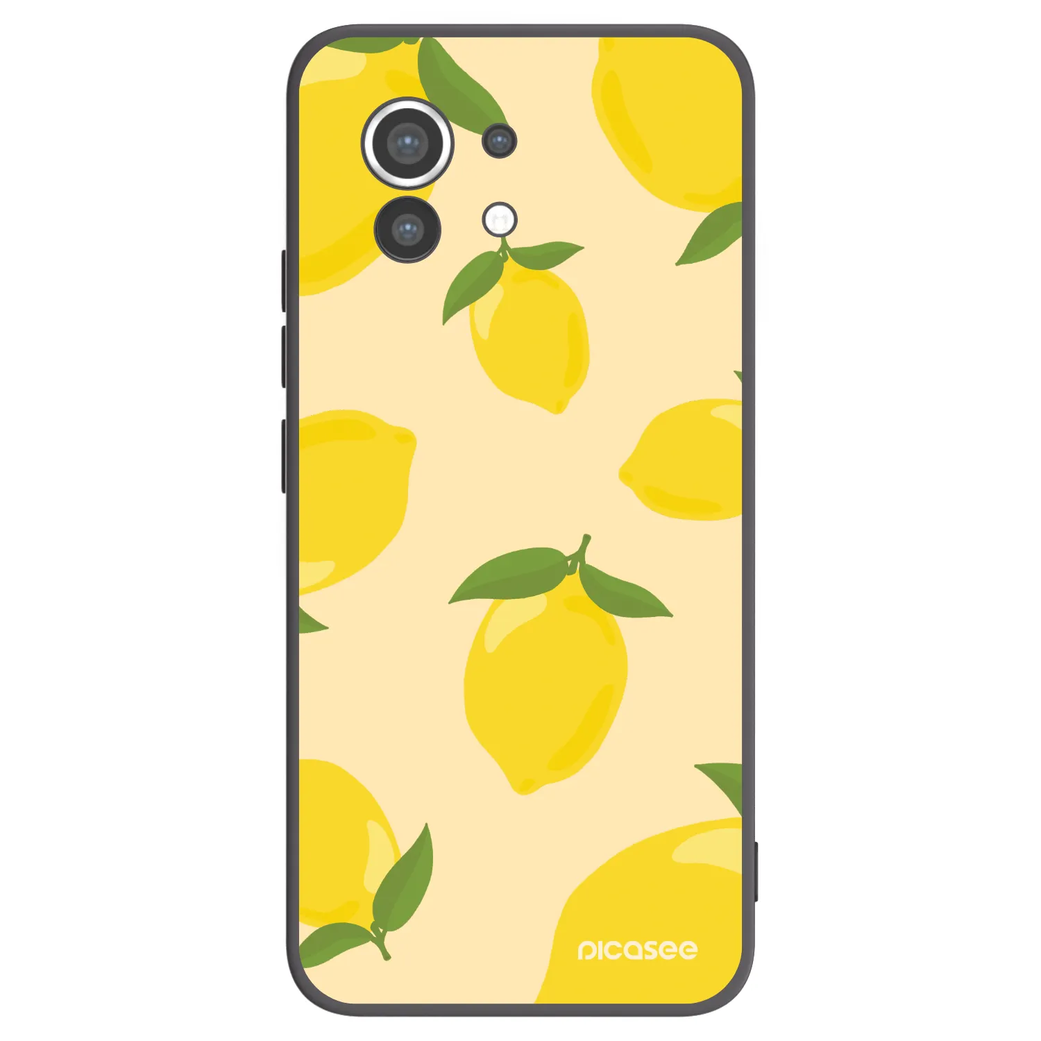 Picasee silikonowe czarne etui na Xiaomi Mi 11 - Limoncella