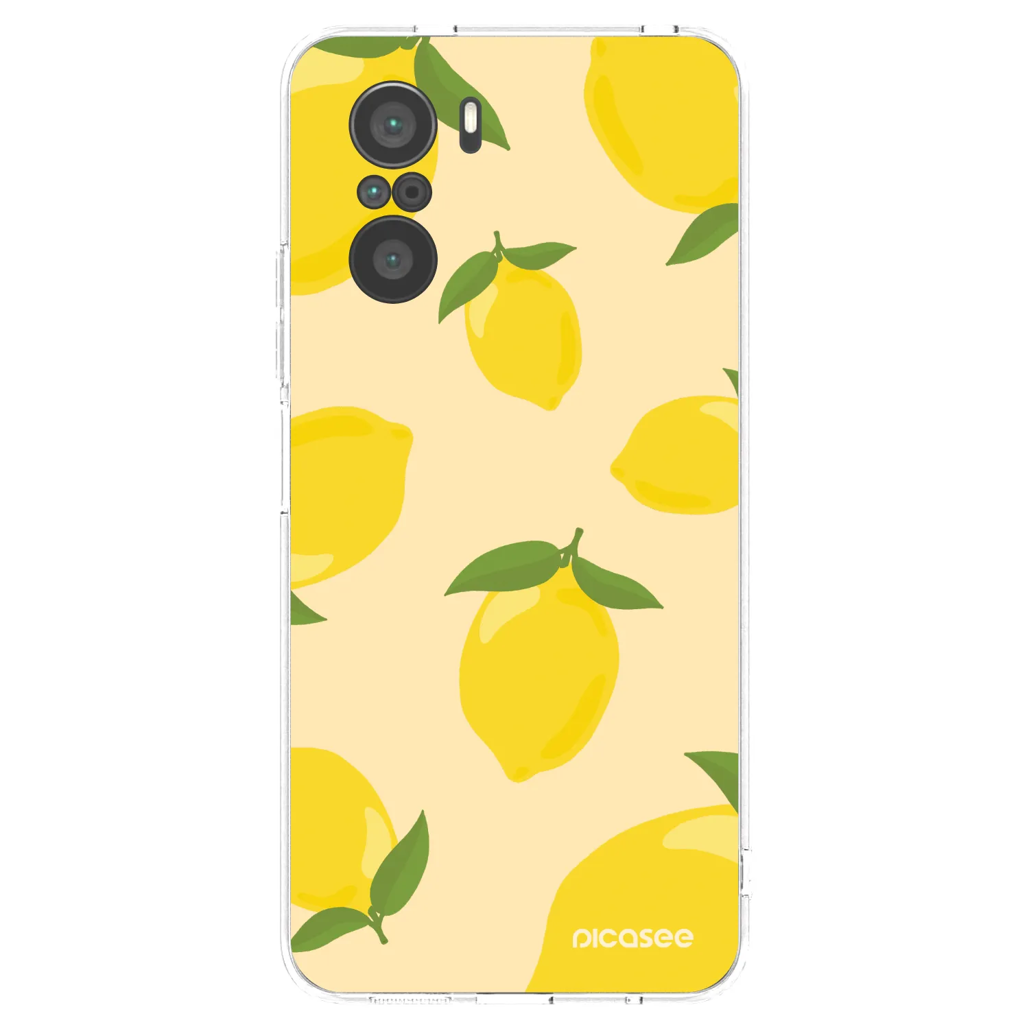 Picasee silikonowe przeźroczyste etui na Xiaomi Poco F3 - Limoncella