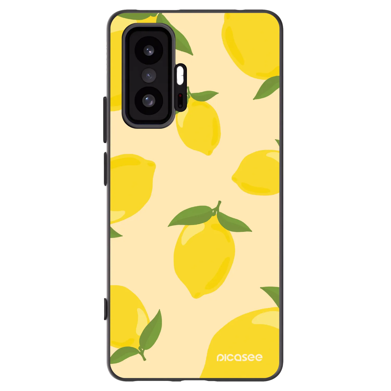 Picasee silikonowe czarne etui na Xiaomi 11T - Limoncella