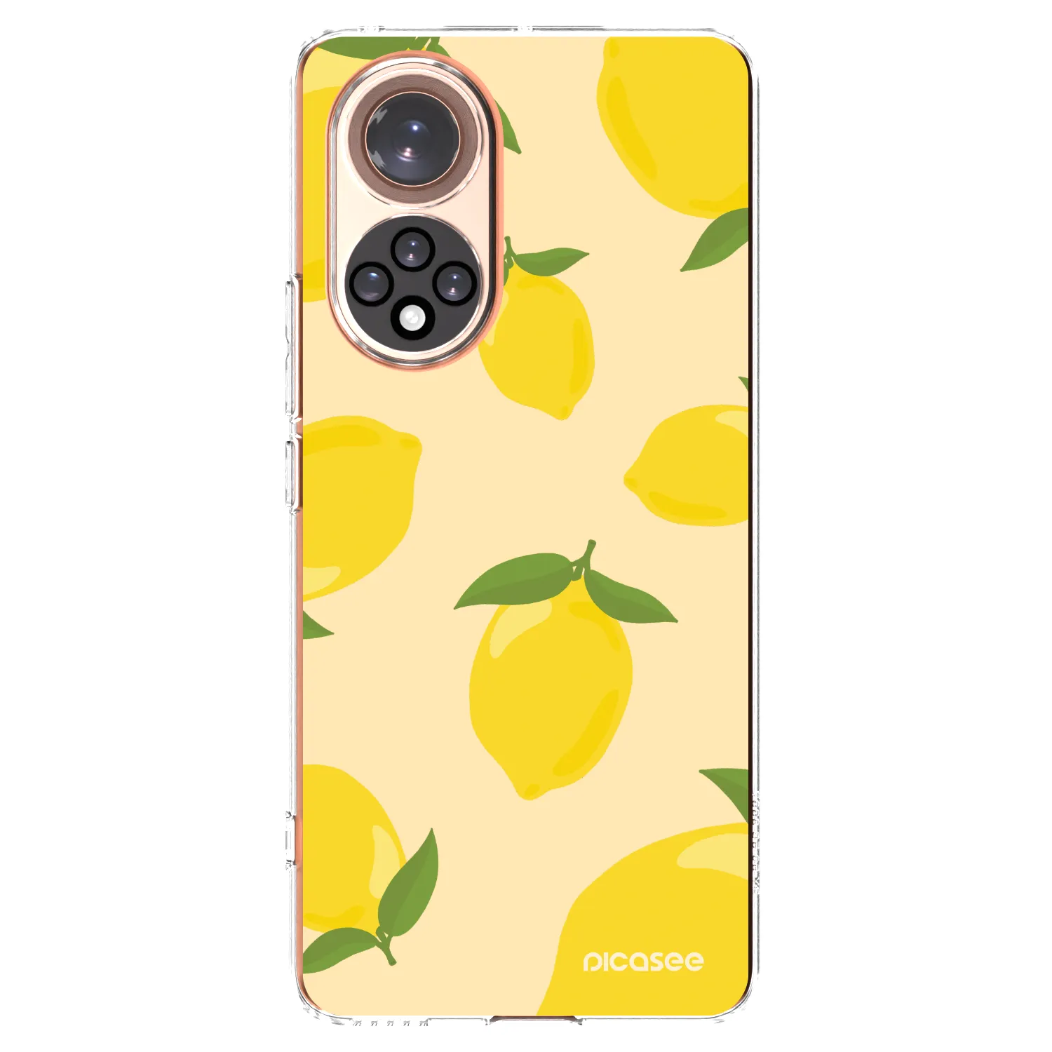Picasee silikonowe przeźroczyste etui na Huawei Nova 9 - Limoncella